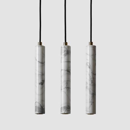 Suspension - BANG - BENTU DESIGN - en aluminium / en laiton / en marbre