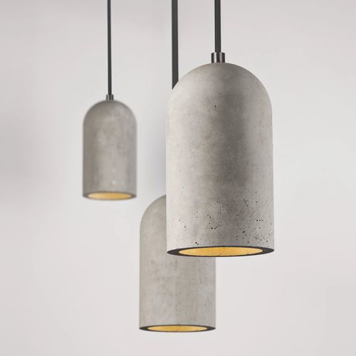 Suspension - U - BENTU DESIGN - en bambou / en béton / contemporaine
