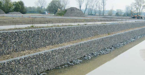 Gabion modulable - Vbionen - pour consolidation / pour berges des rivières