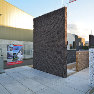 Mur anti-bruit préfabriqué - Vbionen - en béton / avec structure en acier