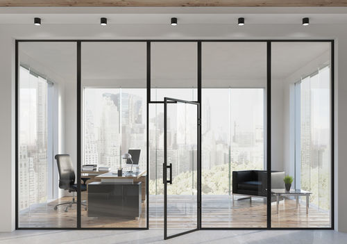 Panneau en verre pare-balles - SMART BLINDS - DreamGlass - isolant / coupe-feu / à double vitrage