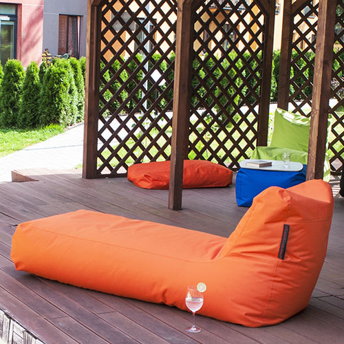 Bain de soleil contemporain - SUNBED - Pusku Pusku - en tissu / en polystyrène / de jardin