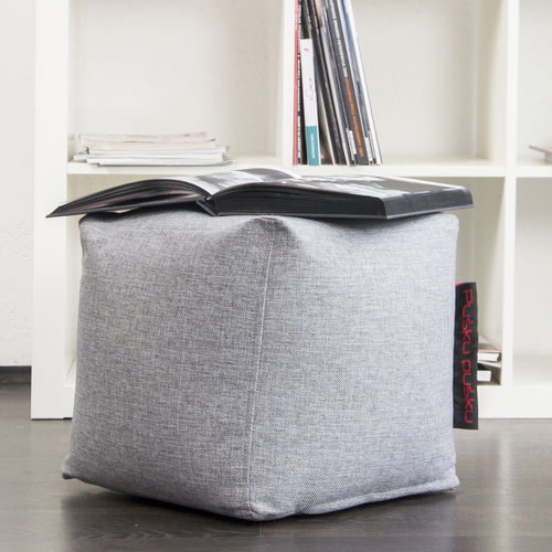 Pouf contemporain - UP! - Pusku Pusku - en tissu / en polystyrène / carré