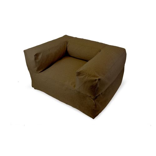 Fauteuil contemporain - MOOG - Pusku Pusku - en tissu / en polyester / marron