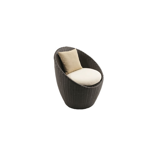Chaise de jardin contemporaine - RUBY - Rattan House - en rotin / pivotante / résidentielle