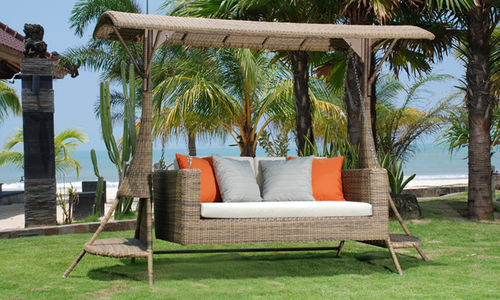Canapé contemporain - VEGA - Rattan House - de jardin / suspendu / multicolore