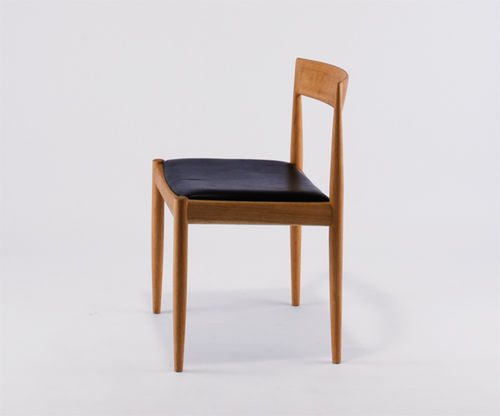 Chaise contemporaine - 4110 - Miyazaki Chair Factory - d'intérieur / en bois / tapissée
