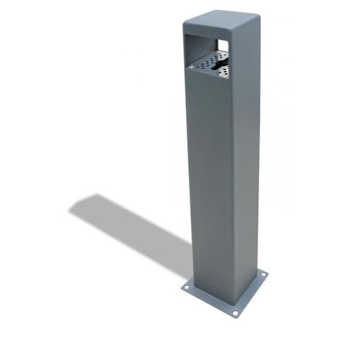 Cendrier sur pied - LIRONDE - URBAN-NT - en acier / en inox / pour extérieur