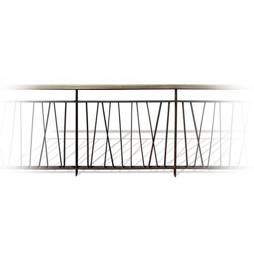 Garde-corps en acier - ROBY - URBAN-NT - en fer / en bois / à barreaux