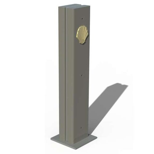 Borne de protection - MERELLE - URBAN-NT - amovible / en acier / haute