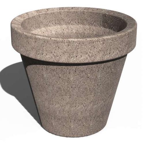 Pot de jardin en béton - GRANPOT - URBAN-NT - rond / pour espace public