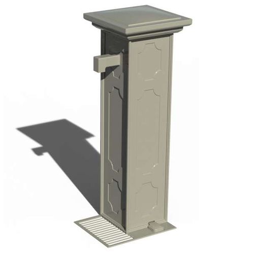 Fontaine à eau pour personnes à mobilité réduite - LOUNA - URBAN-NT - d'extérieur / en fonte / pour espace public