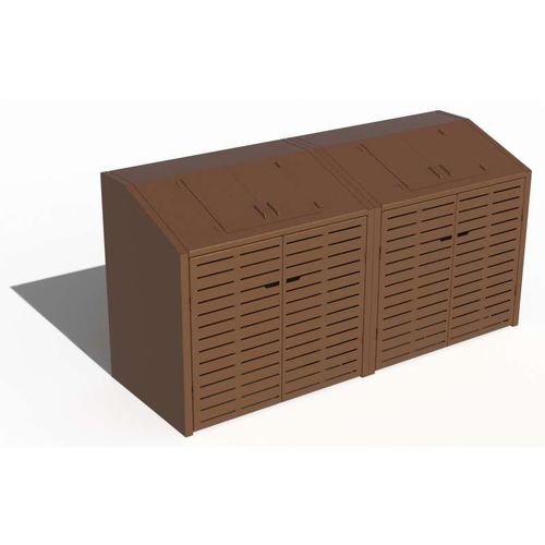 Cache-conteneur en tôle d'acier - Di2100 - URBAN-NT