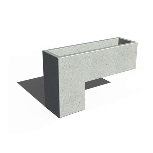 Jardinière en béton - TETRIS L - URBAN-NT - rectangulaire / contemporaine / pour espace public