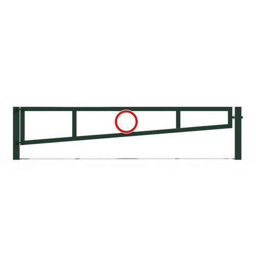 Barrière de contrôle d'accès - DFCI - URBAN-NT - à pivot / en acier / pour espace public