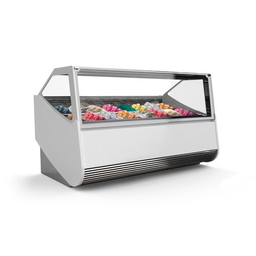 Vitrine réfrigérée comptoir - SCOOP - JORDAO - pour restaurant / pour pâtisserie / en métal
