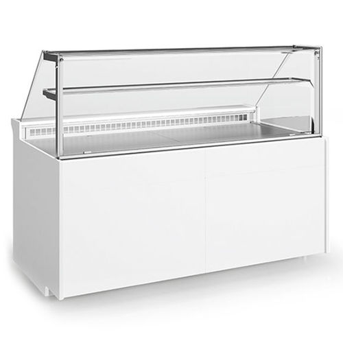 Vitrine chauffante comptoir - KUBO - JORDAO - étagère / à poser / à glaces