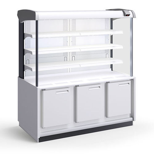 Vitrine réfrigérée étagère - COLUMBUS - JORDAO - pour commerce / en métal / à portes coulissantes