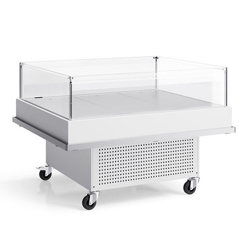Vitrine réfrigérée îlot - FUTURO EXPO - JORDAO - pour commerce / en inox / sans porte