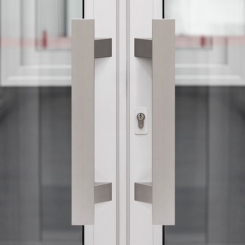 Poignée de tirage de porte - TAU OFFSET - STAC - en aluminium / en zamak / contemporaine