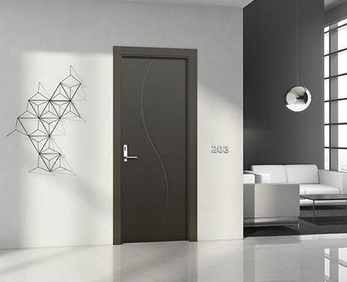 Porte d'intérieur - LACADA : DUMONT - Portes Castalla - en bois / battante / pleine