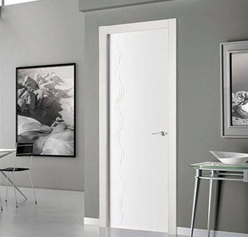 Porte d'intérieur - LACADA : NERUDA - Portes Castalla - en bois / battante / pleine