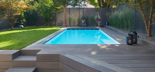 Piscine sur mesure - Capena - couloir de nage / d'extérieur / enterrée