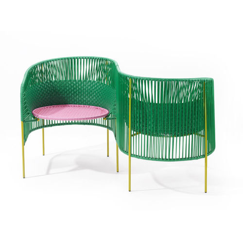 Fauteuil contemporain - CARIBE - Ames design - en PVC / en métal / en plastique recyclé