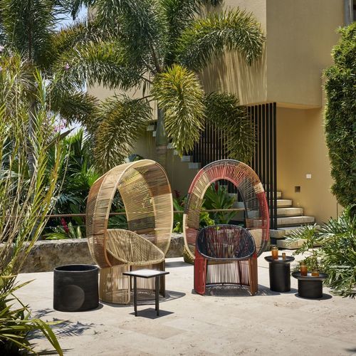 Chaise contemporaine - CARTAGENAS  - Ames design - d'extérieur / d'intérieur / de jardin