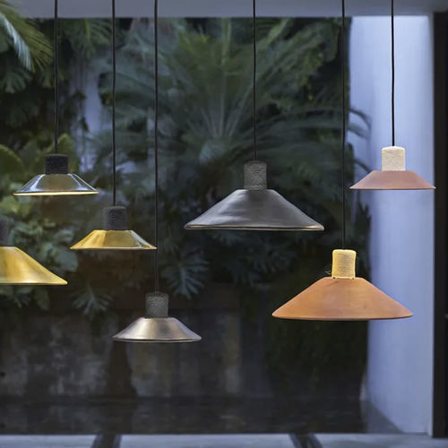 Suspension - Raiz - Ames design - en céramique / en corde / contemporaine