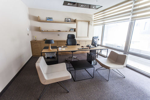 Bureau de direction - FRAME - Ersa - contemporain / en bois massif / en métal