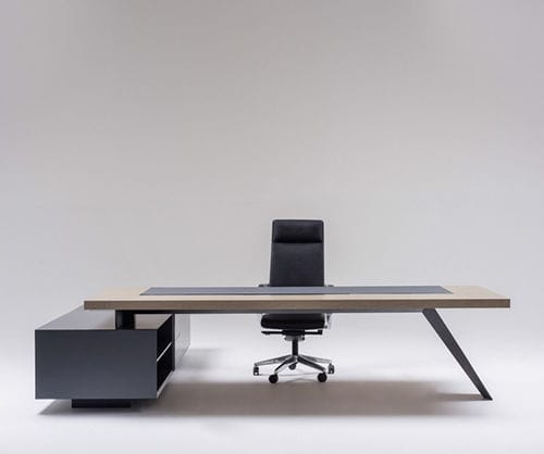 Bureau de direction - ARROW - Ersa - contemporain / en bois / en métal