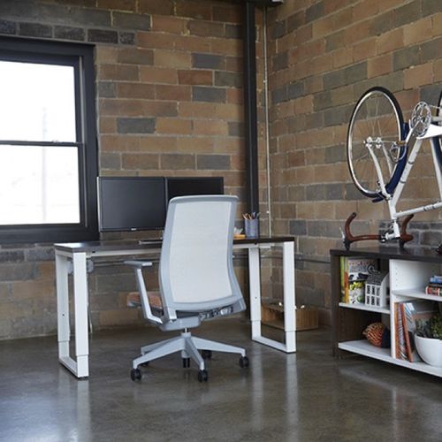 Fauteuil de bureau contemporain - COMFORTO 62 - Ersa - en résille / avec repose-tête / réglable