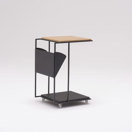 Table d'appoint contemporaine - FRAME C - Ersa - en bois / en métal / rectangulaire