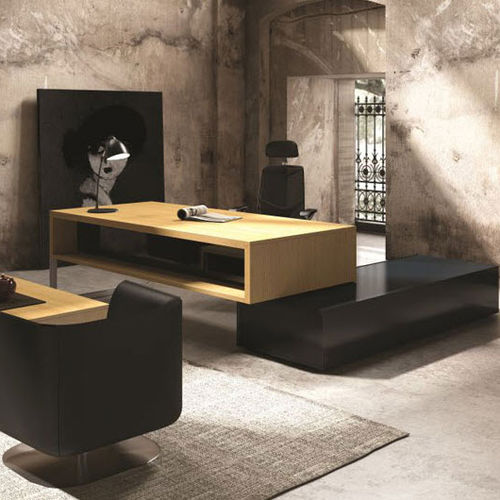 Bureau de direction - HD-10 - Ersa - contemporain / en bois / avec rangement