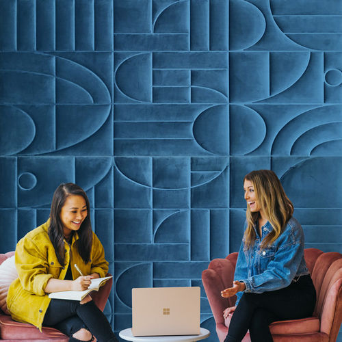 Revêtement mural pour intérieur - JAZZ - Slalom - en textile / texturé / aspect tissu