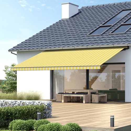 Store banne à projection - 110 - Kadeco Sonnenschutzsysteme GmbH - manuel / motorisé / professionnel