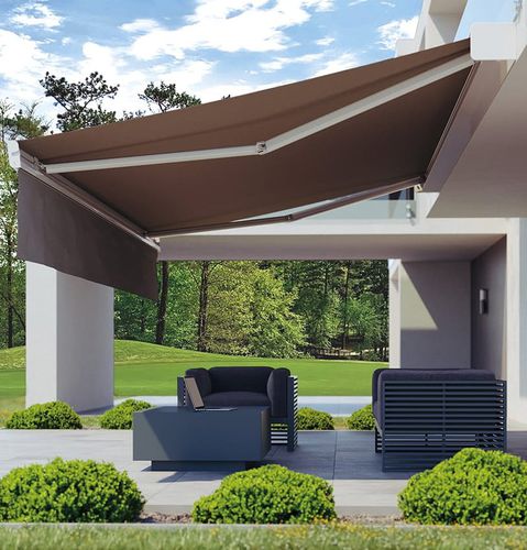 Store banne à projection - 380 - Kadeco Sonnenschutzsysteme GmbH - motorisé / professionnel / de terrasse