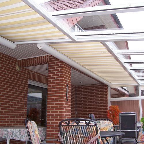 Véranda montée en surface - 525 - Kadeco Sonnenschutzsysteme GmbH - en tissu