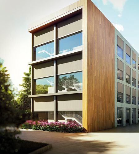Store à bandes verticales - 834 - Kadeco Sonnenschutzsysteme GmbH - pour fenêtre / en tissu / d'extérieur