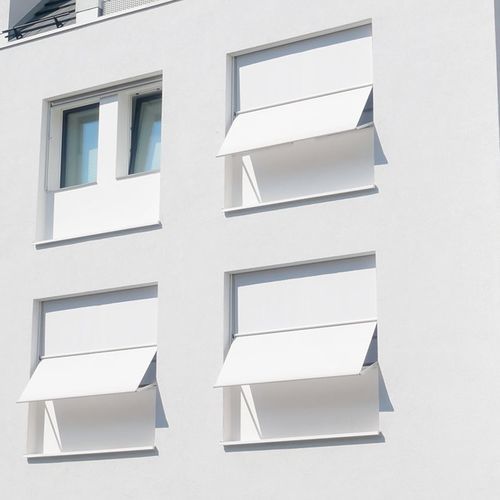 Store banne à projection - MARKISOLETTES - Kadeco Sonnenschutzsysteme GmbH - manuel / motorisé / professionnel