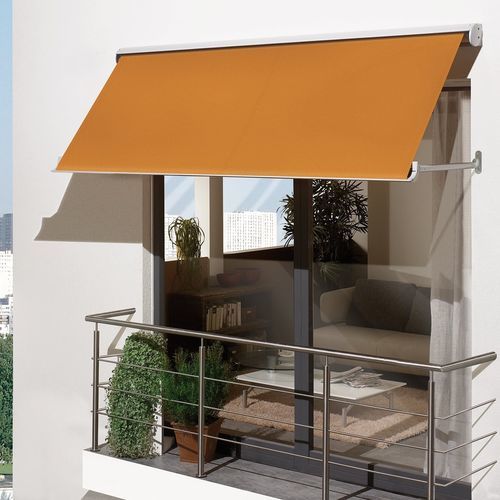 Store banne à projection - 790 - Kadeco Sonnenschutzsysteme GmbH - coffre / motorisé / de balcon