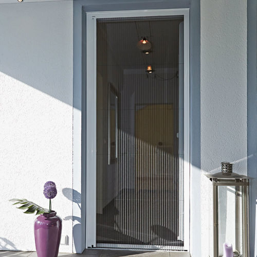 Moustiquaire coulissante - Kadeco Sonnenschutzsysteme GmbH - pliante / battante / pour porte