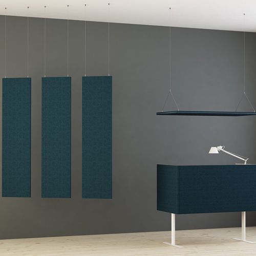 Panneau d'absorption acoustique suspendu - LIMBUS BAFFLES - GLIMAKRA - en tissu / en MDF / pour bureau