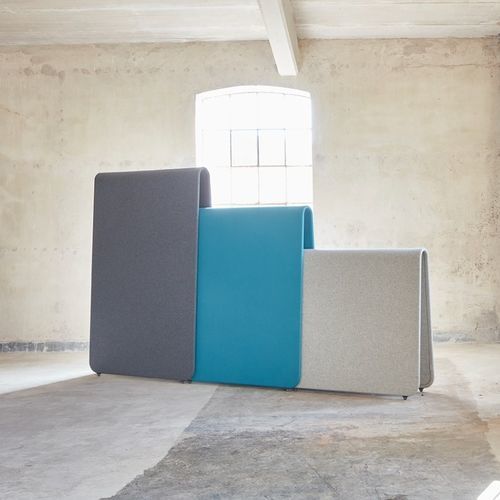 Paravent contemporain - ALP - GLIMAKRA - en MDF / en tissu / pour bureau