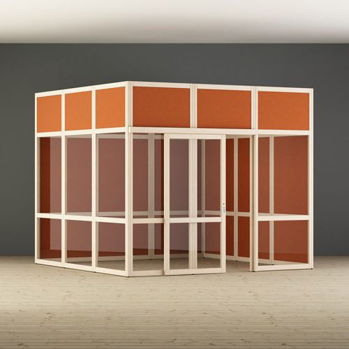 Cloison fixe - EUROPOROOM - GLIMAKRA - coulissante / vitrée / en MDF
