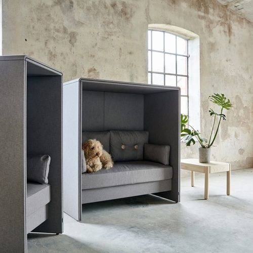 Canapé contemporain - LIMBUSSIT - GLIMAKRA - en tissu / avec dossier haut / 100% recyclable