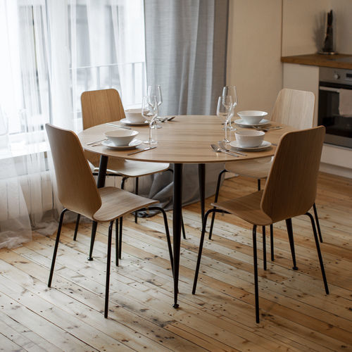 Chaise de salle à manger contemporaine - EGO - Plycollection - de cuisine / pour salon / d'intérieur