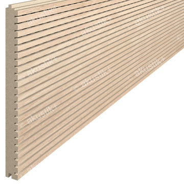 Panneau acoustique pour plafond - 8/2 - akustik plus Behringen GmbH & Co. KG - pour mur / pour cloison / en bois