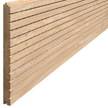 Panneau acoustique pour plafond - 16/3  - akustik plus Behringen GmbH & Co. KG - pour mur / pour cloison / en bois massif